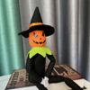 With Hat Halloween Elf Felt Doll Cute Pumpkin Doll Pumpkin Elf  DIY Decoration