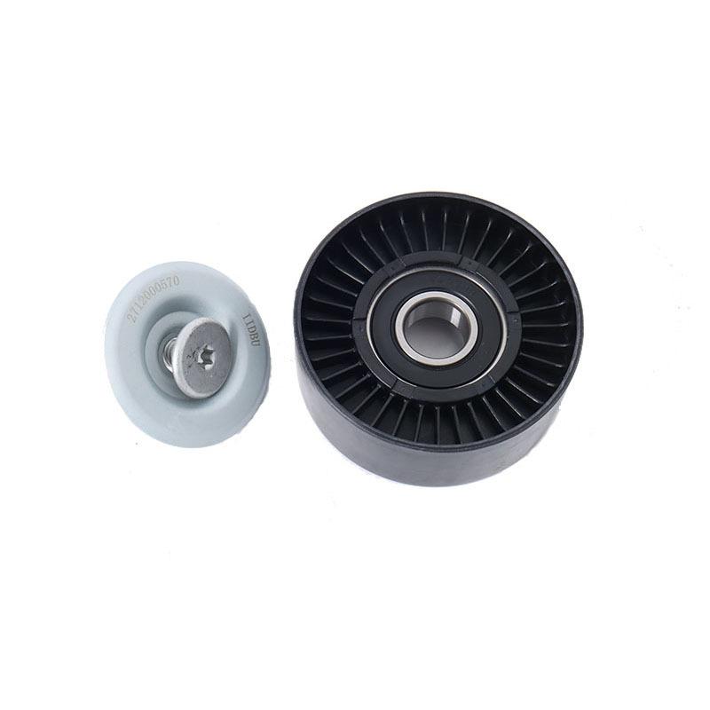 A2712000570 Car Accessories Belt Tensioner Pulley V-Ribbed Belt Guide Pulley 2712000570 for Mercedes Benz M271 W204 W211 W203