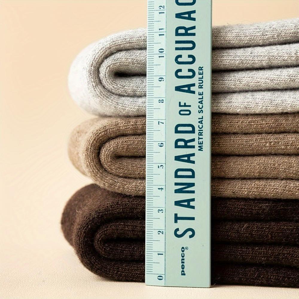 1/2/3/5 Paar Thermosocken für Herren Schwarze Socken für extrem kaltes Wetter