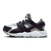 Nike Huarache Run PS Čierna Neutrálna šedá Detské tenisky Stredne šedá Biela 704949-044