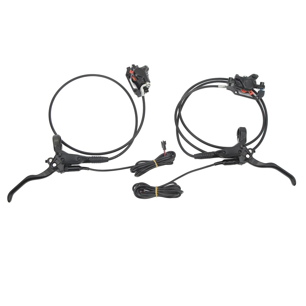 1 Paar Doppelkolben-Scheibenbremse mit ausgeschaltetem Hydraulikdruck aus Aluminiumlegierung, Ölbremsensatz zum Zusammenklappen