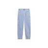 Li Ning Sports Lifestyle Series Solid Color Straight Loose Wash Denim Pants Men Bottoms AJQT015-1
