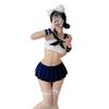 Cosplay Sexy Naughty Cute Uniform Sailor Suit JK Cosplay School Manga Style Mini Skirt Seductive Women Fancy Dress Outfit Set Day Christmas