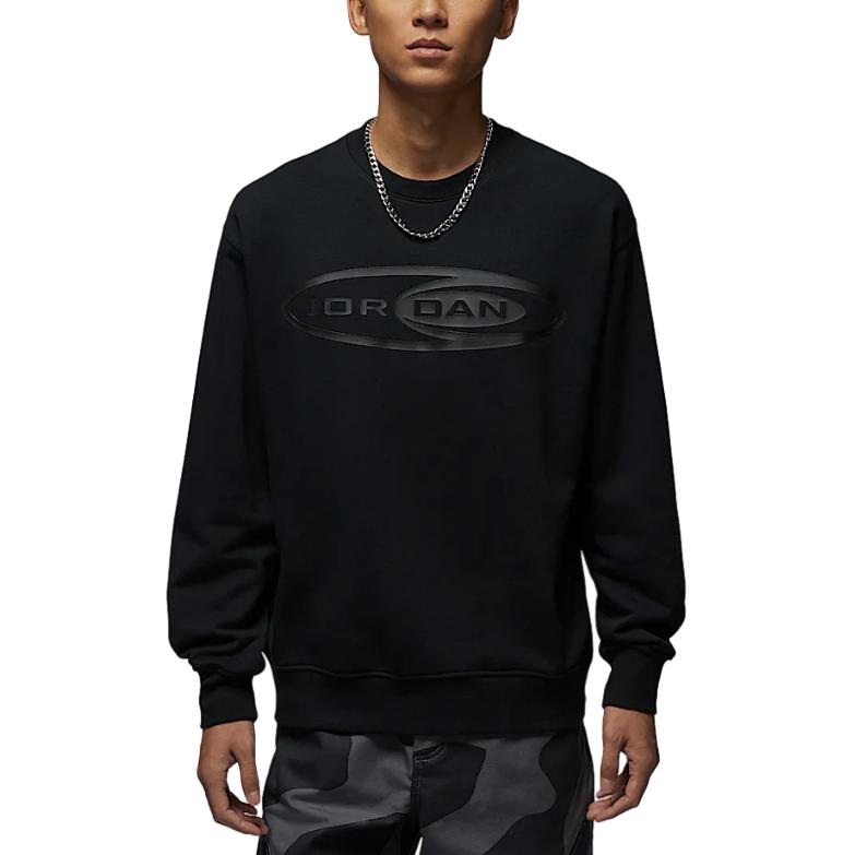 

Jordan Essentials FW24 Crew Neck Sports Letter Pattern Long Sleeve Sweatshirt Men sweatshirt Black HV9284010 S