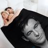 Jason Isaacs Throw Blanket Moving Picnic valentine gift ideas Soft Plaid Blankets