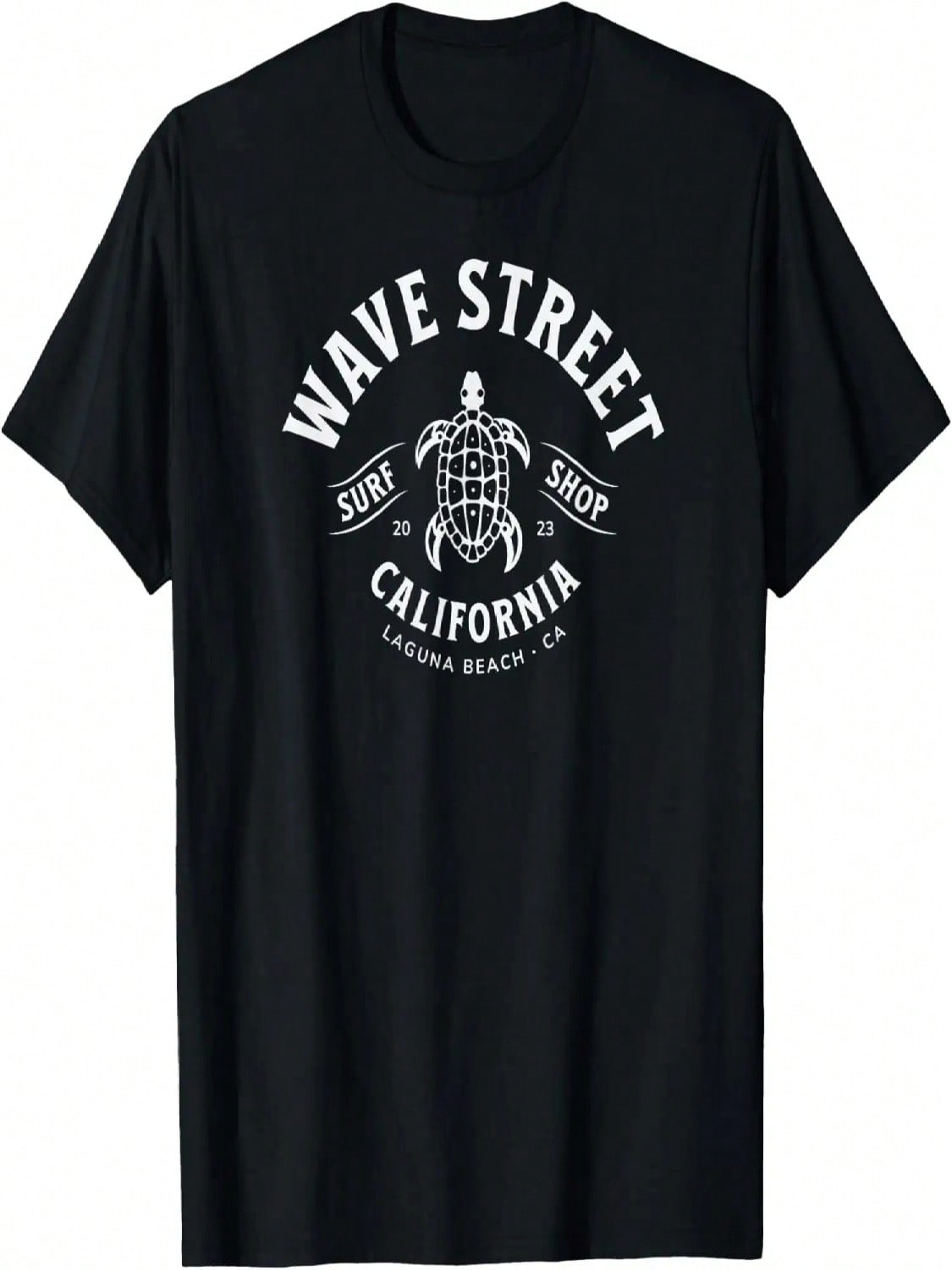 Футболка с графическим принтом Hawaiian Honu Turtle от Wave Street Surf Shop S разноцветный