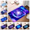 3D Vortex Non-Slip Waterproof Doormat Easy Clean Entrance Floor Mat Home Decor Durable Sci Fi Cool Fashionable and Beautiful
