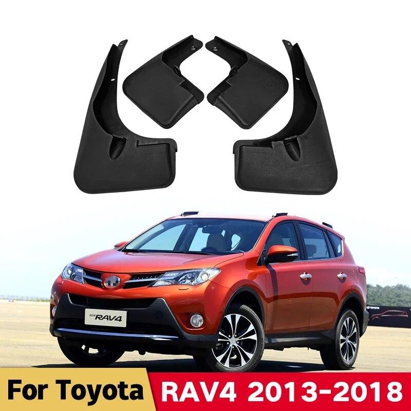 

Автомобильные брызговики на крыльях для RAV4 2013-2018 XA40, брызговики, передние и задние брызговики, автомобильные аксессуары, 4 шт.