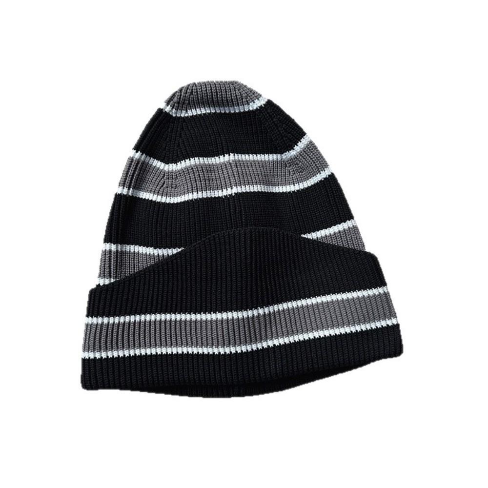 Warm Knitting Cap Hat Wool Acrylic Cold Cap Fashion Beanie Bonnet  Outdoor