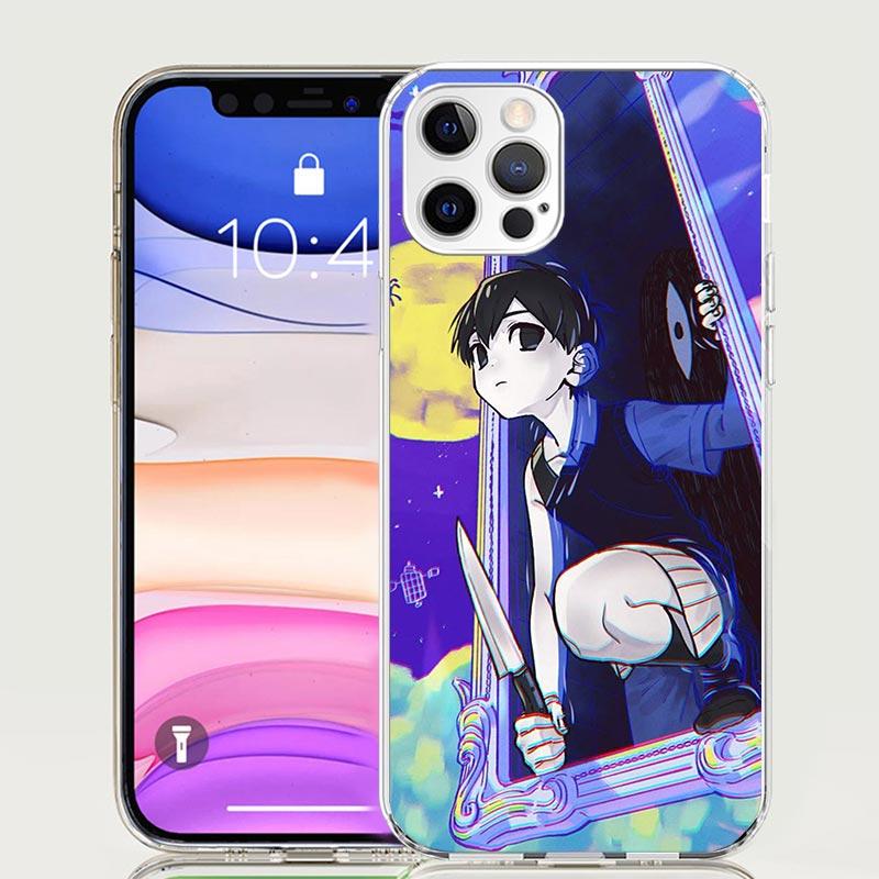 Game O-Omori Cartoon Phone Case For iPhone 17 Air 16 15 Plus 11 14 Pro Max 13 Mini 12 7 8 + SE Pattern Art Customized Cover 17 A