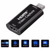 USB Audio Video Capture Card 4K 1080P HDMI-compatible USB 3.0 Record To DSLR Camcorder Action Cam for Gaming Streaming Teaching