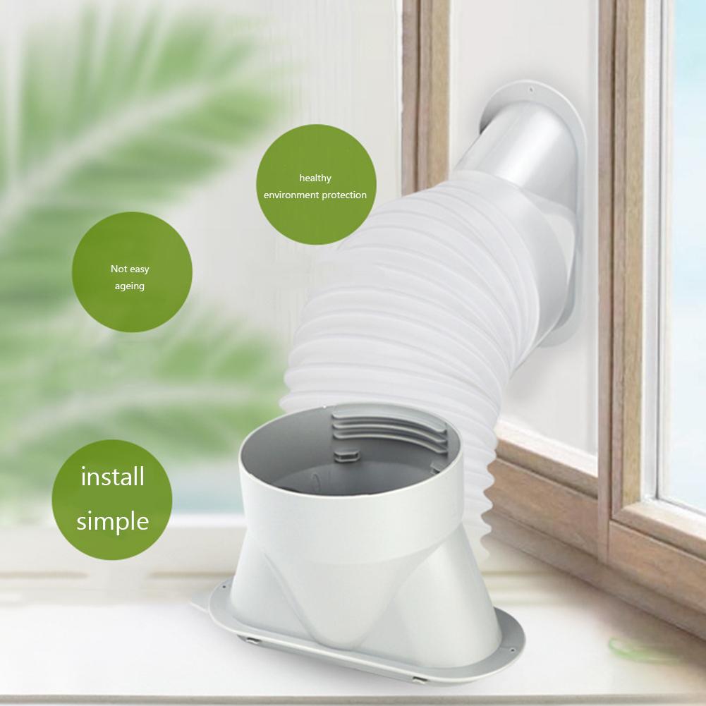 13cm Klimaanlagen Abluftschlauch Rohrverbinder Kupplung für Klimaanlage Flachmaul Schnittstelle Haushaltsgeräte Teile