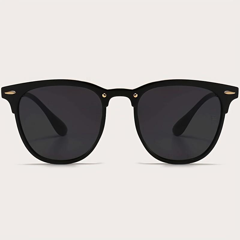 Protective Glasses Fashion Square Sunglasses Women Cat Eye Brand Desgin Sun Glasses Black Rivet Female Shades Eyeglasses UV400