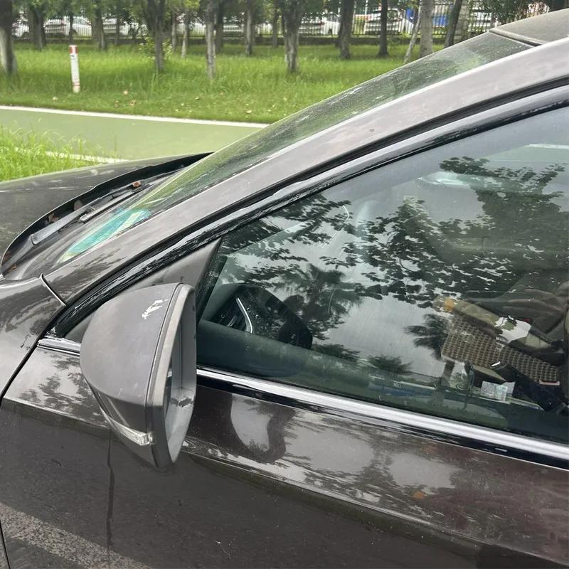 For For Skoda Octavia 2015- Sedan Window Chrome Delete Blackout ABC Pillars Glossy Black Stickers