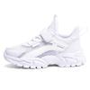 Comfortable Korean version of fashion girls white shoes running shoes breathable sports shoes casual shoes mesh boys