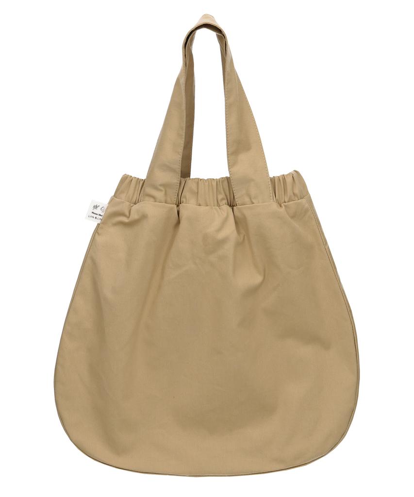 Whimsy Mind Butterfly Pin Embroidery Banding Tote Bag Sand