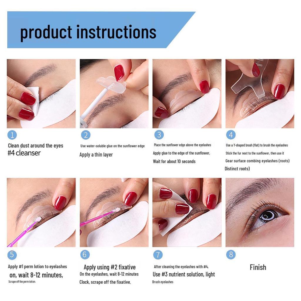 Eyelash Perming Kit with Electric Keratin Lifting Tool