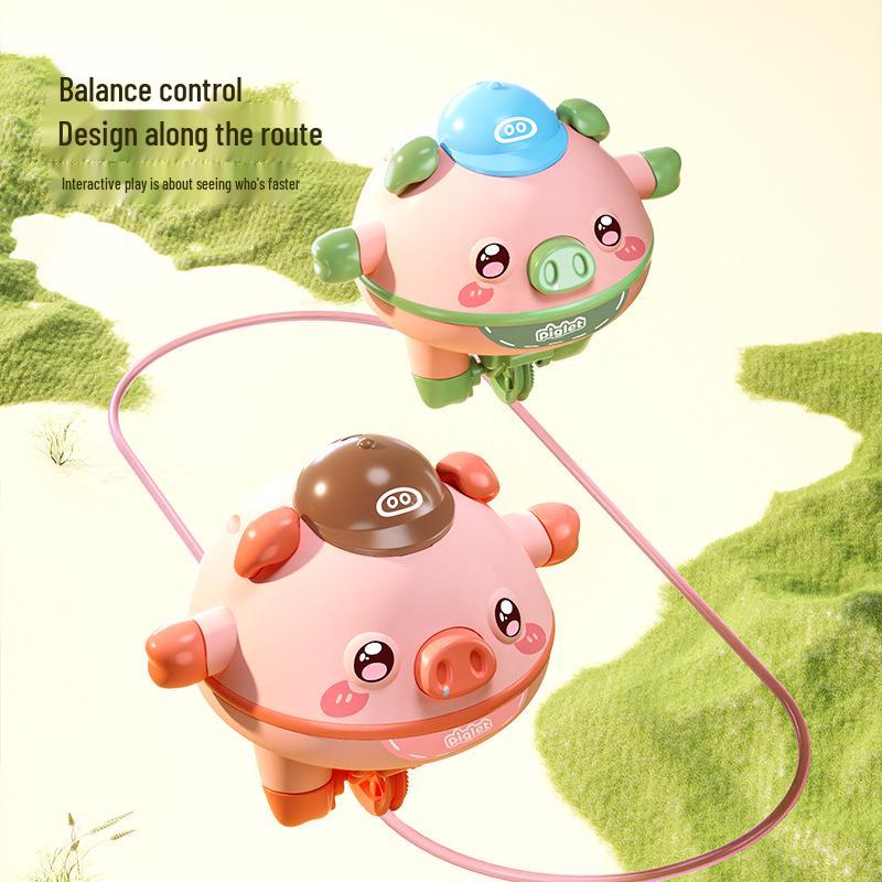 Electric Unicycle Pig Daruma Balance Toy for Kids – Novelty Gift