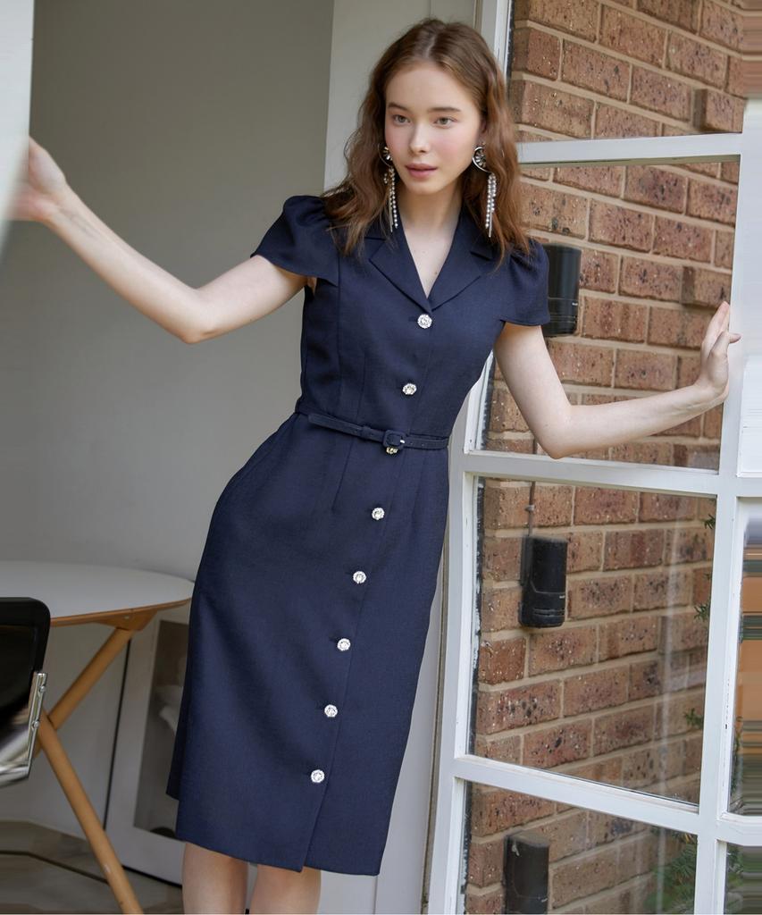 Julie And Kara 23Hs Ballad Collar 72 Cape Queen Dress Green