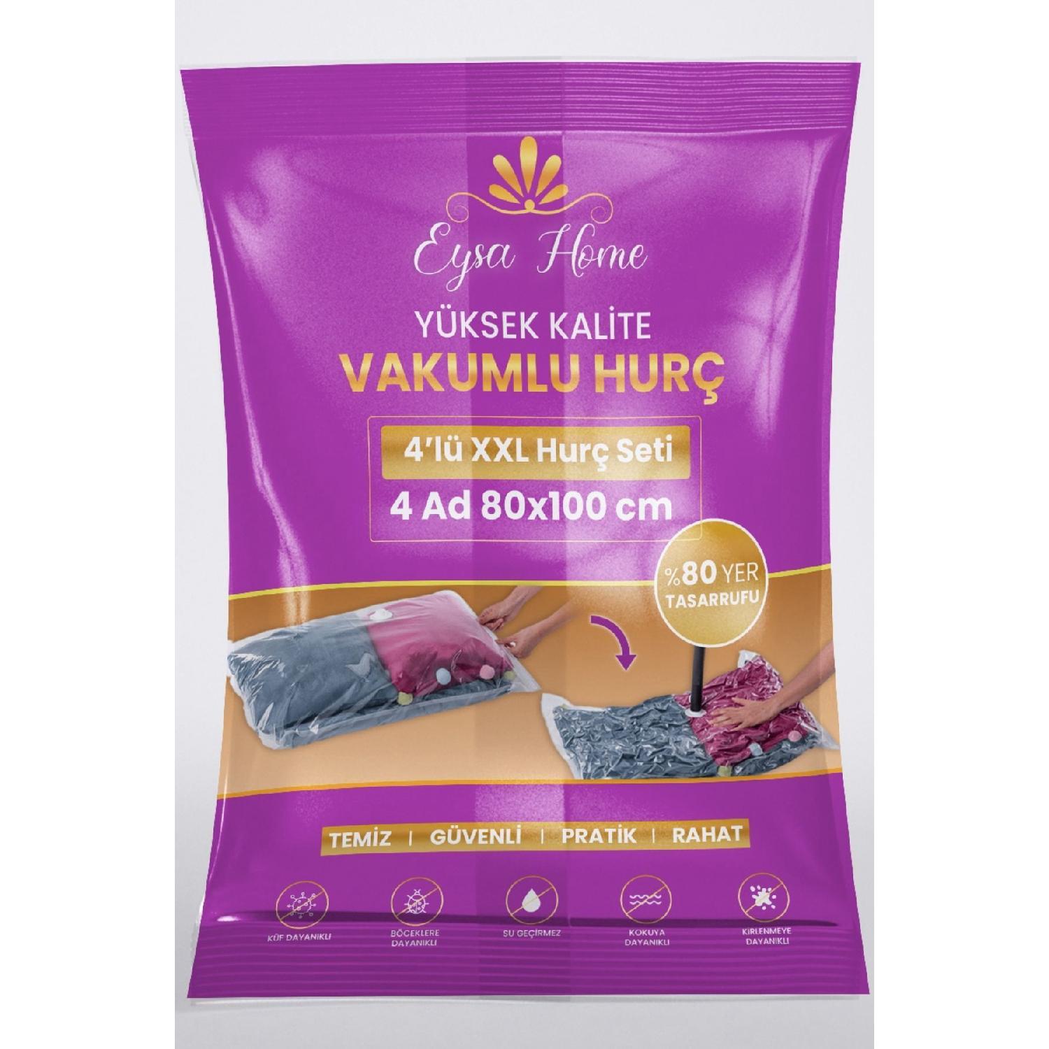 

Набор из 4 вакуумных пакетов размера XXL (Вакуумный мешок) чистый