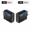 GaN Phone Charger Adapter 5 in 1 Mobile Phone USB C Charger Wall Charger Adapter  Office Use