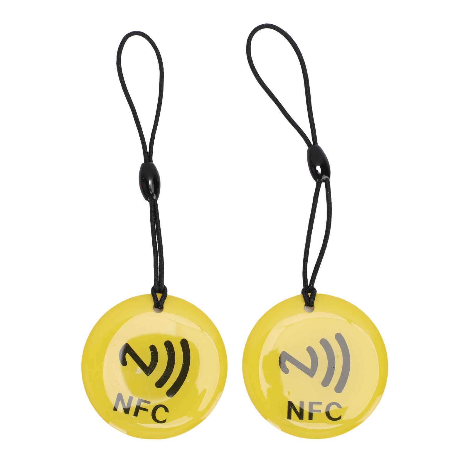 

10 шт. NFC-меток брелок 35 см чип NTAG213 программируемый NFC-брелок NFC-карта для всех мобильных телефонов и устройств с поддержкой NFC желтый