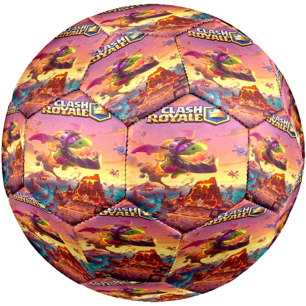 Clash Royale Theme Size 5 Soccer Ball, Suitable for Both Indoor and Outdoor Matches, a Gift Suitable for Everyone.