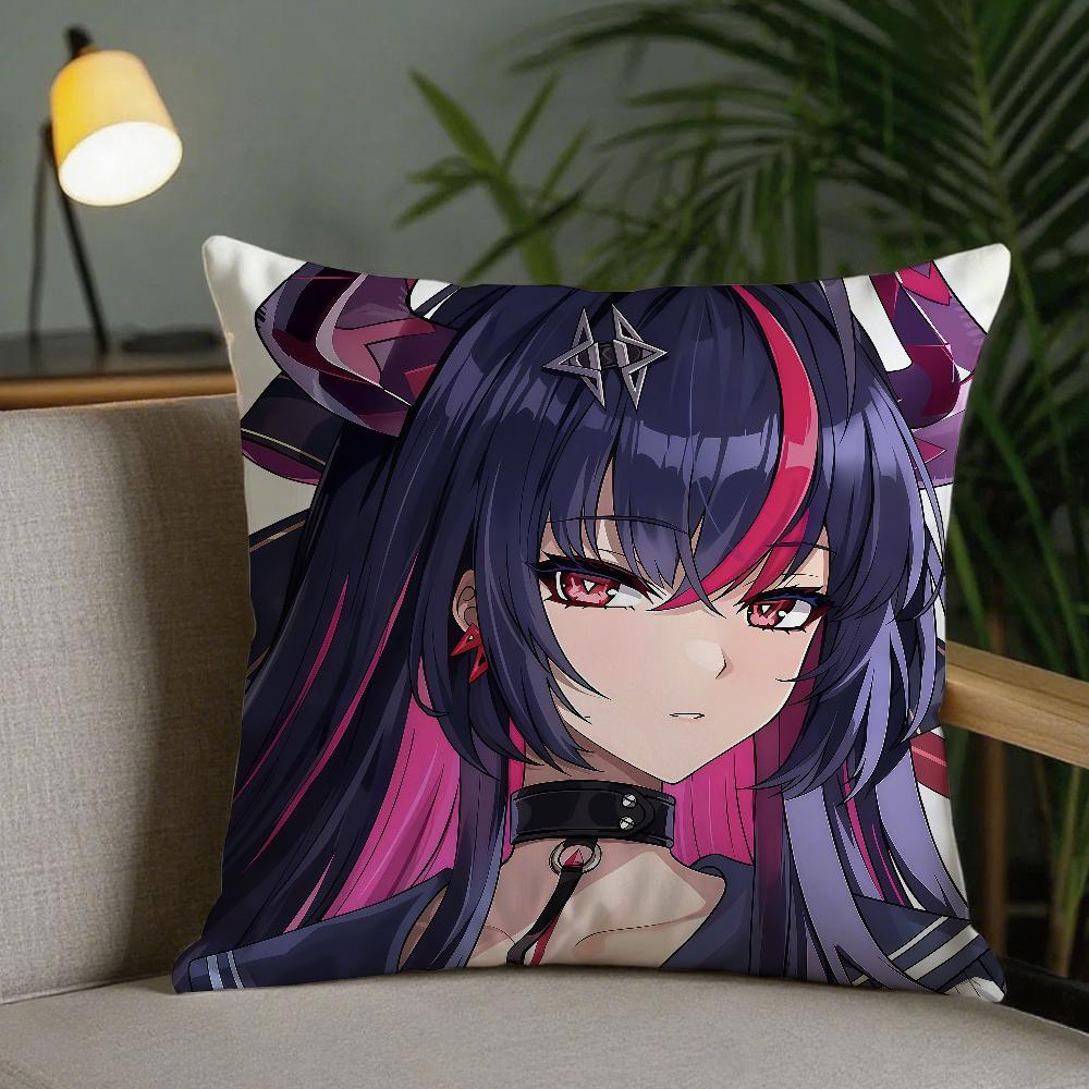 NTE Game SShinku Neverness To Everness Pillow Case Square DoubleSided Printing Sofa Cushion Cover Pillowcase Bedroom Bedside