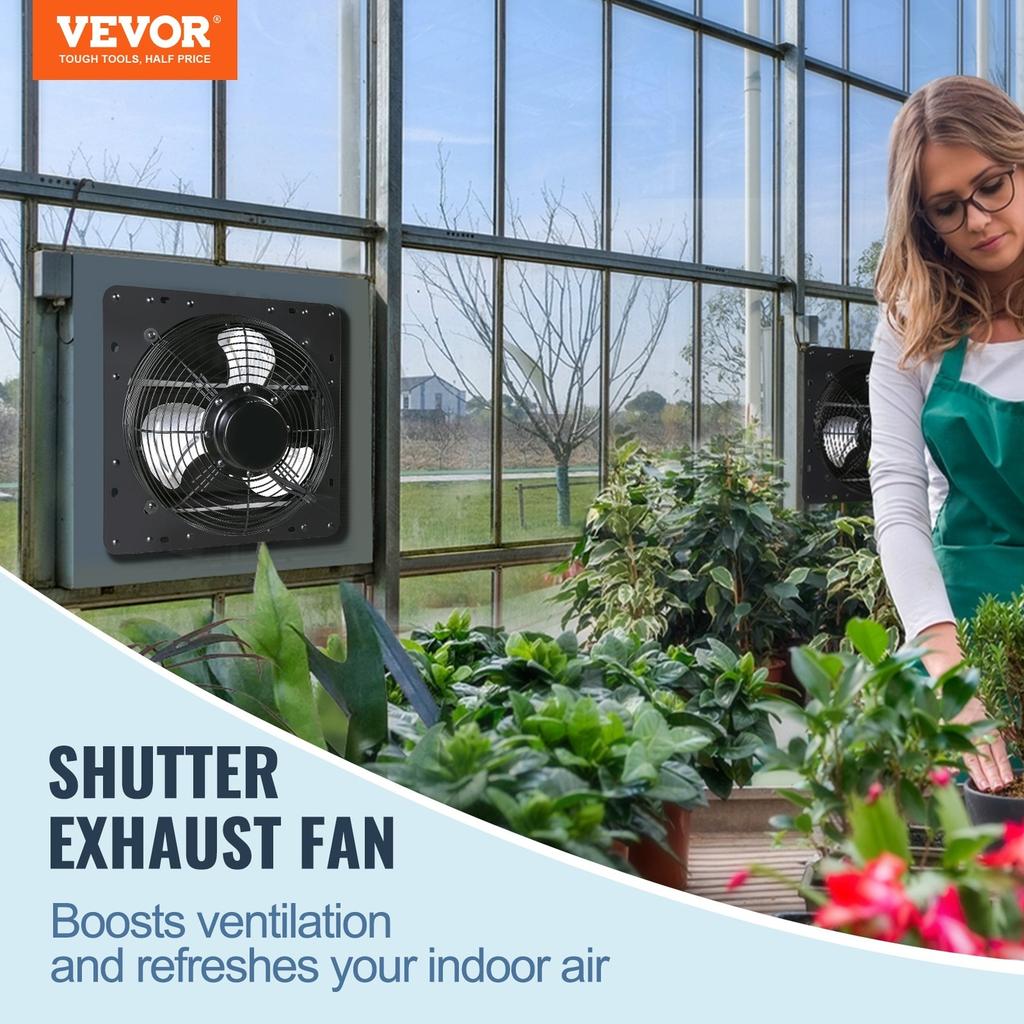 Shutter Exhaust Fan Shop Exhaust Fan 254mm Remote Control Wall-mount EC