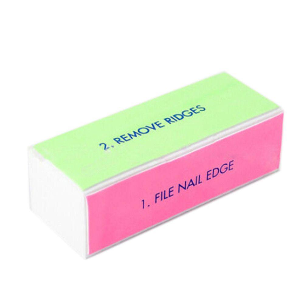 Portable Sandpaper Nail Sanding Block Nail Buffer File Manicure Tool Dead Skin Remover Polishing
