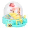 Claw Machine Game Toy Electronic Claw Grabber Machine Toy for Children with Light SoundGreen
