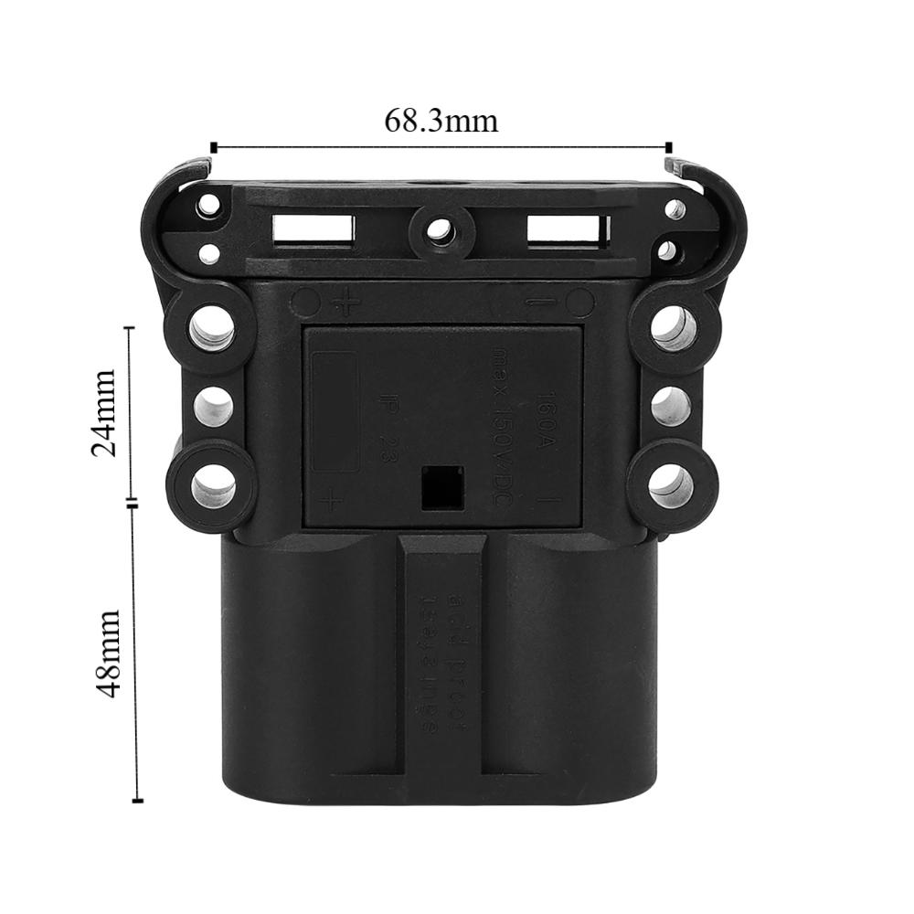160A DC150V Electrical Vehicle Charging Plug Quick Connection Battery Connector  Pallet Trucks