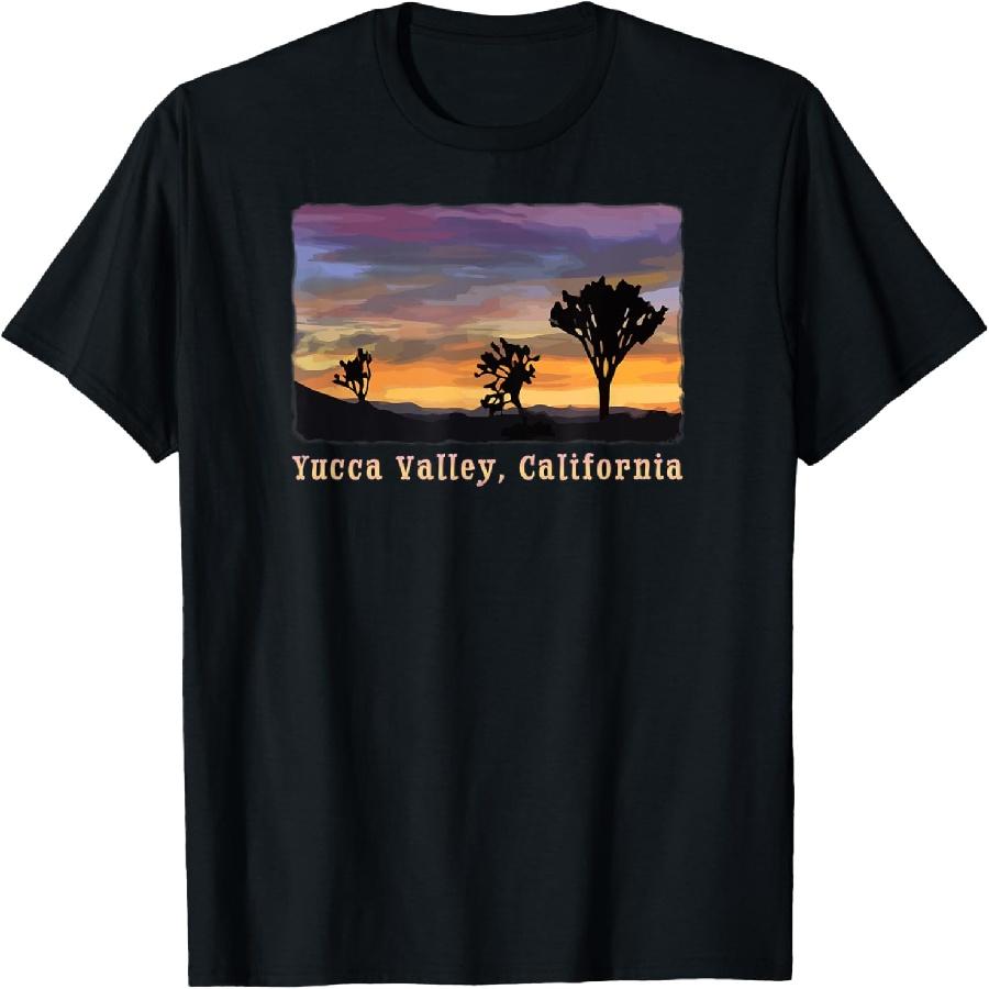 Yucca Valley, California - Desert scenic sunset t-shirt T-Shirt XXXXXL разноцветный