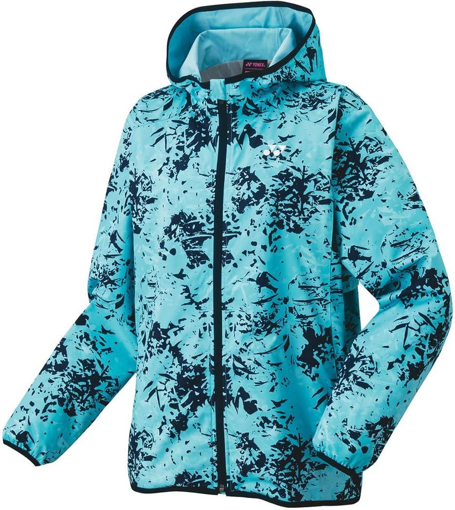 YONEX Lined Wind Warmer Light Blue Medium Women's Hoodie, 78071, (033),