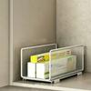Multi-Layer Plastic Wrap Storage Rack Iron Vertical Storage Rack Cabinet Organizer  for Kitchen