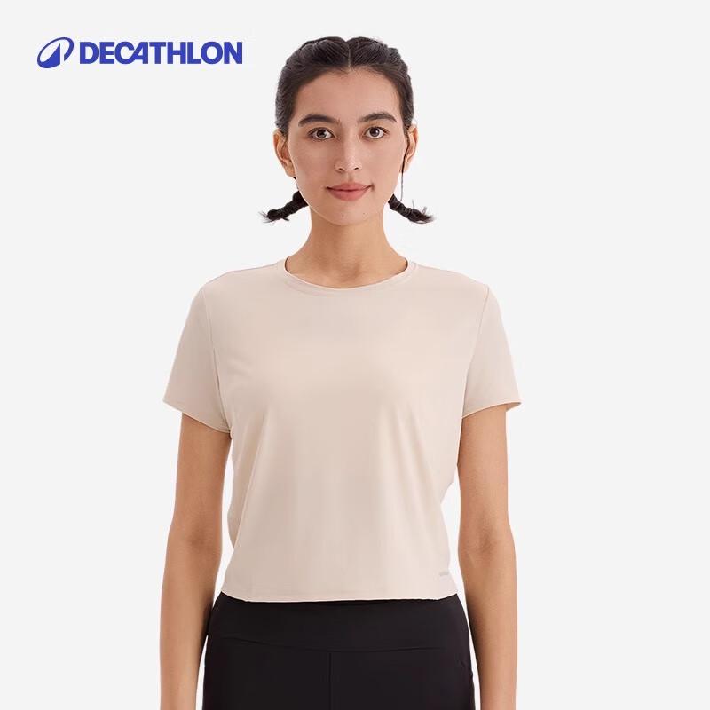 Decathlon Women s Quick-Dry Ice Silk Running & Fitness T-Shirt M