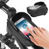 WHEEL UP Rainproof Bicycle Bag Frame Front Top Tube Reflective Cycling Bike Bags Touch Screen Bag Mountain Bike