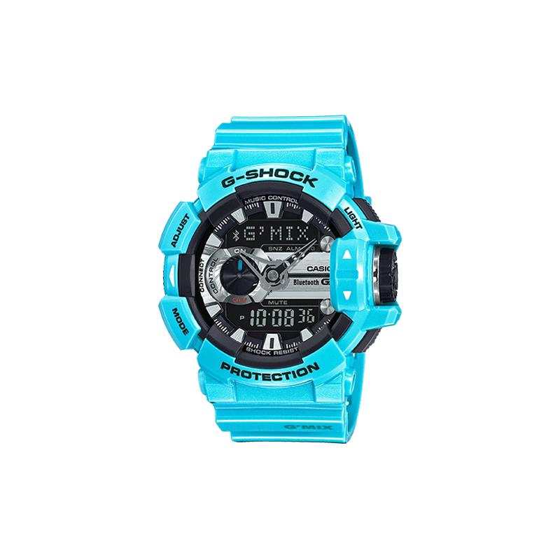 

Casio G-SQUAD series theme series GBA-400 shockproof and waterproof sports watch quartz movement resin strap Japanese and Korean watch GBA-400-2C чёрный