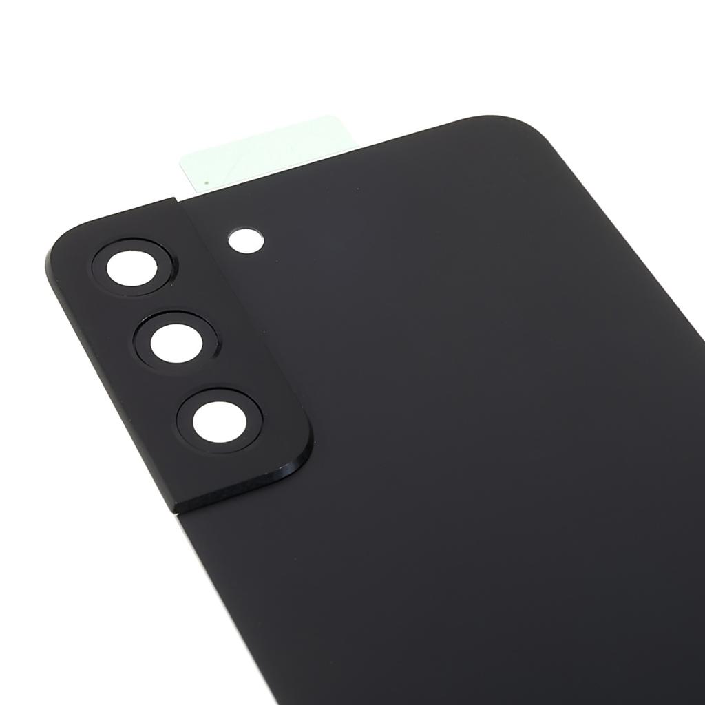 Pro Samsung Galaxy S22+ 5G S906 Kryt baterie s lepicí nálepkou+Kryt objektivu fotoaparátu