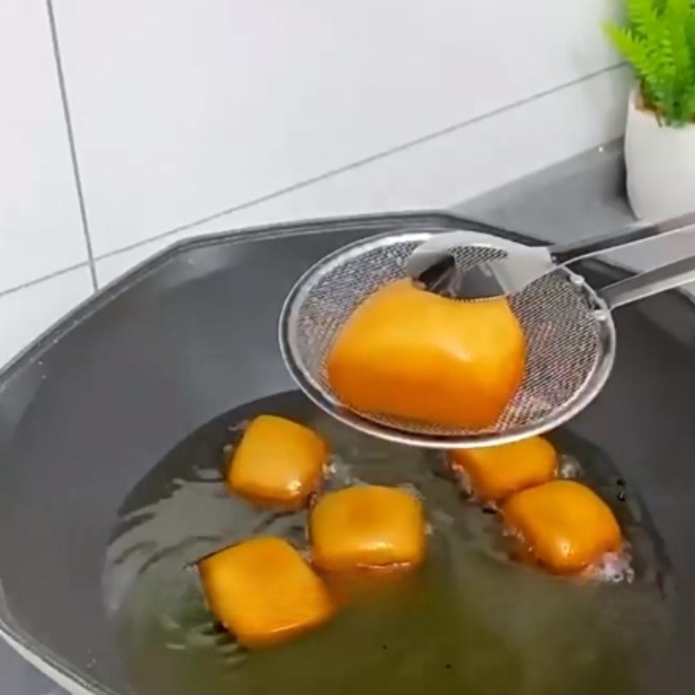 1PC Frying Cooking Filter Clamp Multi Functional Frying Food Filter Clamp Handheld Cooking Tool Kitchen Small Tool