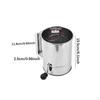 Flour, Hand-cranked Kitchen Supplies, Sugar Mixer with Hand Crank for Decorating Cakes, Tarts,