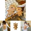 Cute Cartoon Plush Itabag Backpack With Breathable Material And Adjustable Straps For Casual Outings