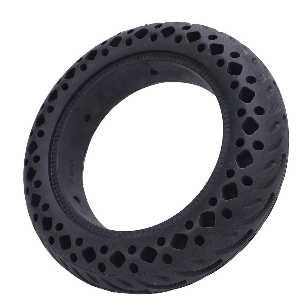 10x2.5 Massivt dekk for 10-tommers elektrisk sparkesykkel Gummi Bikubedekk Eksplosjonssikkert Støt