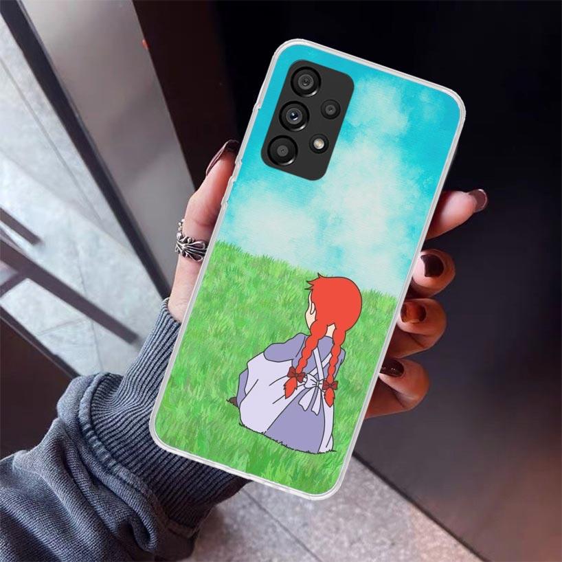 A-Anne Of Green Gables Shirley Phone Case For Samsung Galaxy A12 A52S A42 A32 A22 A51 A50 Note 20 Ultra 10 S10 Plus A71 A70 A31
