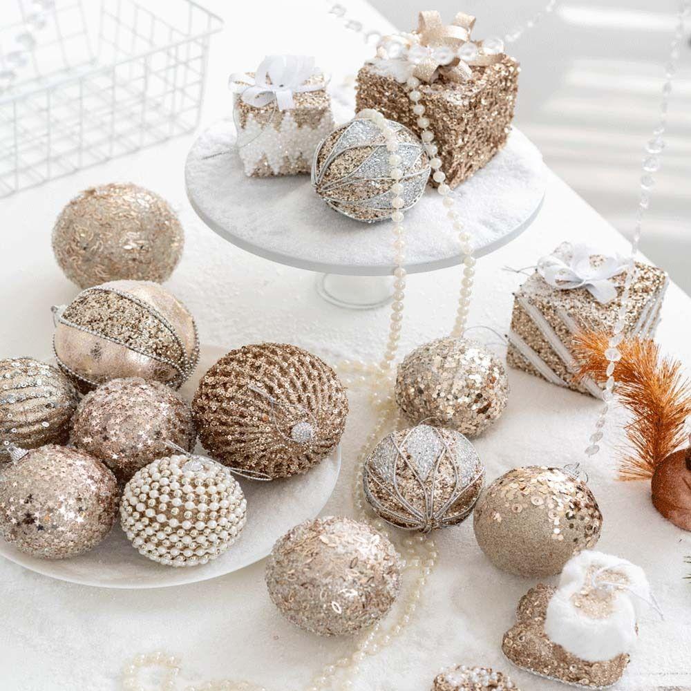 Foams Christmas Decor 8cm Christmas Tree Pendant hanging ornaments  Christmas Party Supplies