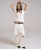 SSIN AND LEE Dart T-Shirt White