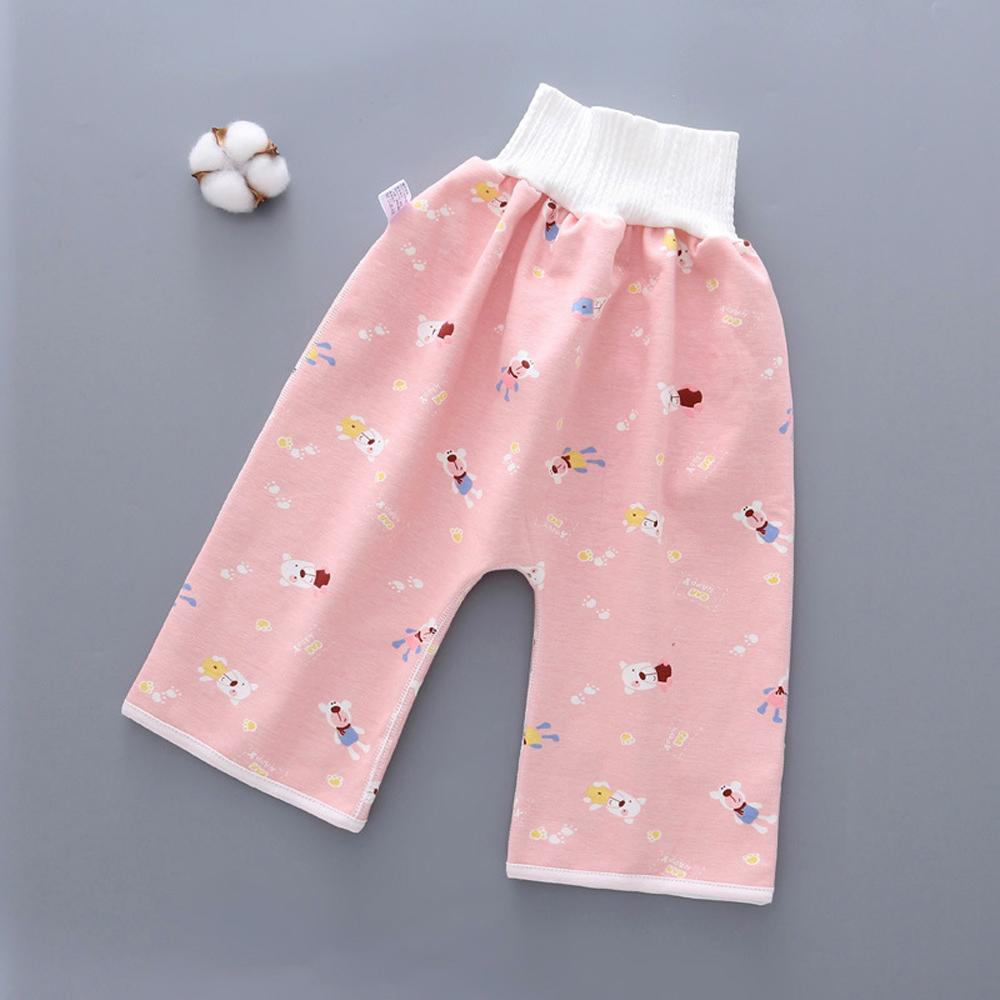 Sleeping Bed  Cherry Bear Cloud Nappy Shorts Waterproof Flower Diaper Leak-proof Baby Diaper Skirt Infant Training Pants