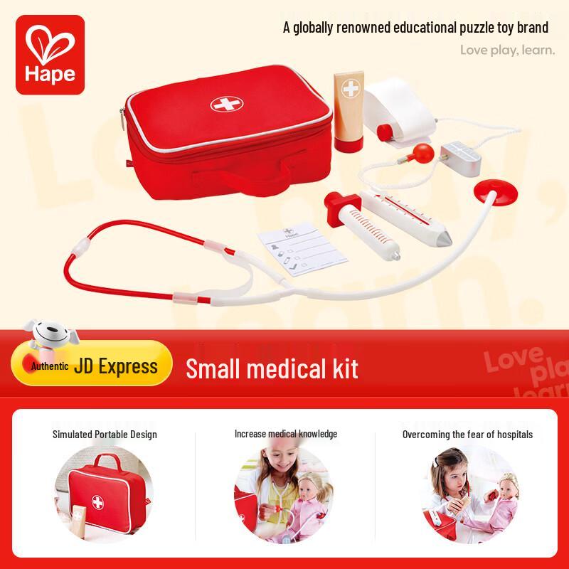 Hape Kids Pretend Play Doctor s Kit