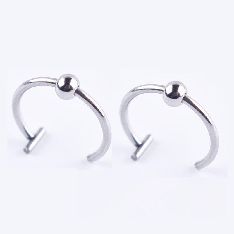 Trendiger Ohr- & Lippen-Cuff ohne Piercing - Stilvolles Unisex-Accessoire im europäischen/amerikanischen Stil für Clubs & Bars