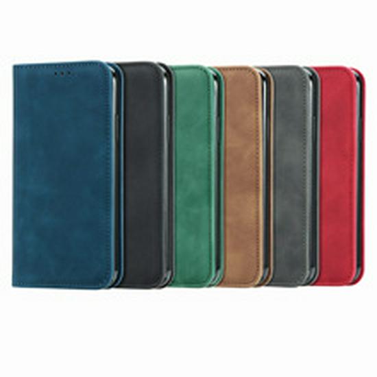 iPhone 17 Leather Flip Case with Magnetic Card Slot
